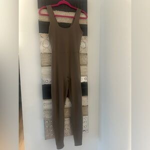 Target Brown Sleeveless Jumpsuit